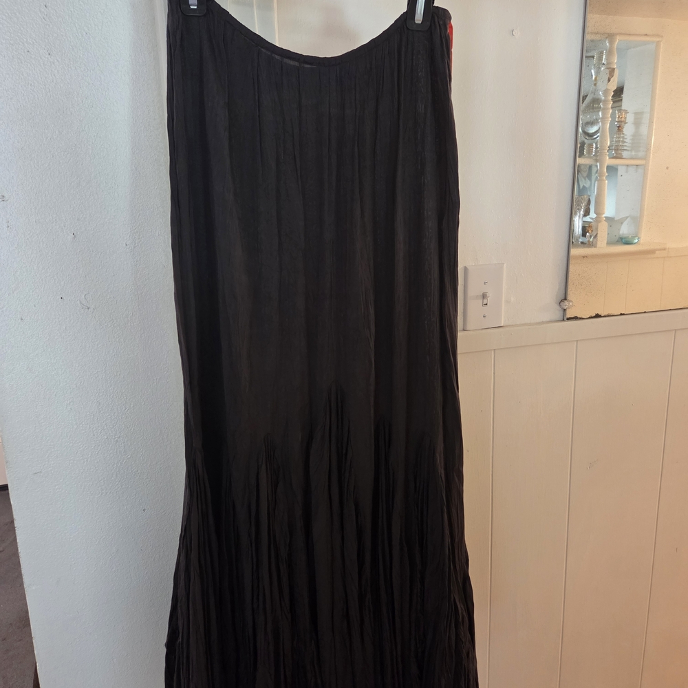 Witchy Western Broomstick Maxi Skirt - Picture 3 of 14